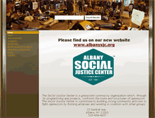 Tablet Screenshot of albanysocialjusticecenter.org